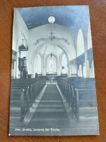 antike Ansichtskarte Grabs SG inneres der Kirche ca. 1920