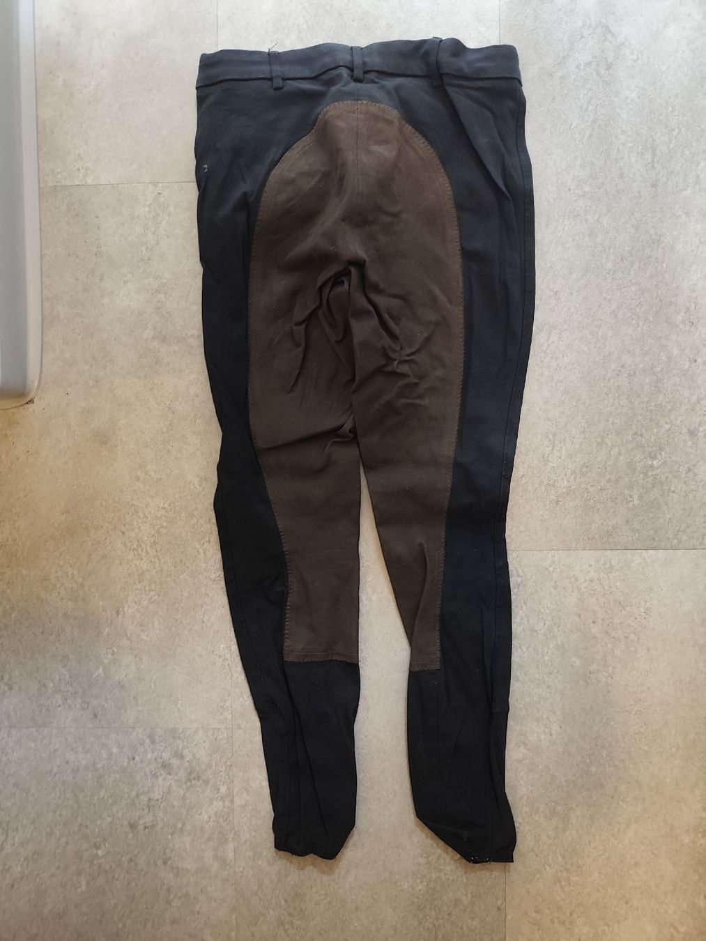 Pikeur Pantaloni: Pikeur Reithose, Grösse 38, schwarz-braun – Usato da Muri b. Bern venduto da Vuissens 1