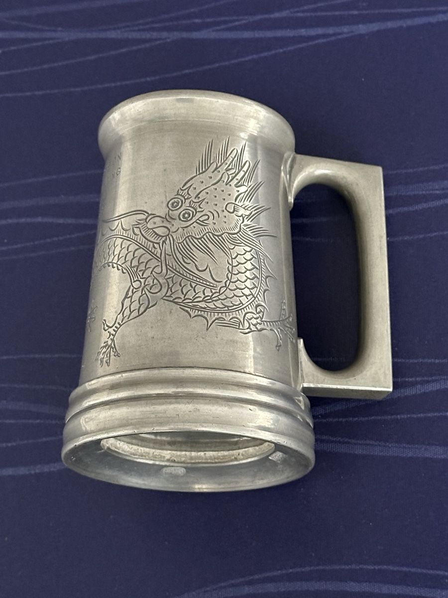 Caraffe: H.M.S. DARING 1938 CHINA Zinnkrug – Usato da Steffisburg venduto da bwt56 3