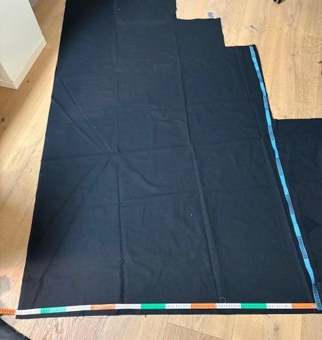 Stoffe: Bio Panama Schwarz Stoff 1,20 Meter – Neu (gemäss Beschreibung) aus Ueken von inf_djc5 1