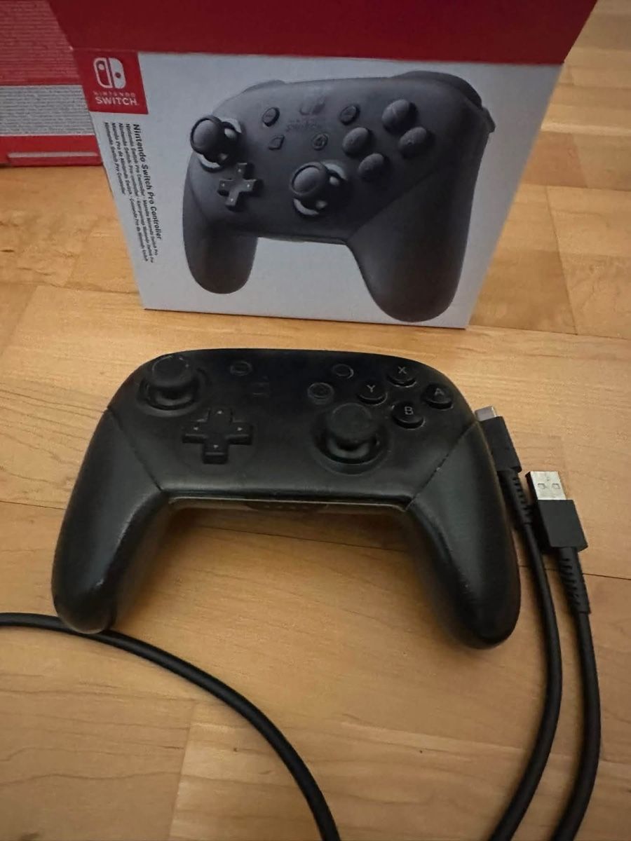 Nintendo Konsolen: Nintendo Switch 1 mit Pro Controller und 256GB SD – Gebraucht aus Wahlen b. Laufen von kre_h2wj 2