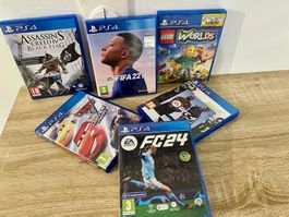 PS4 Spiele FC24 UND +++