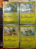 Pokémon Bisasam & Bisaknosp | MEG 001-002/132 + MEW 001/165
