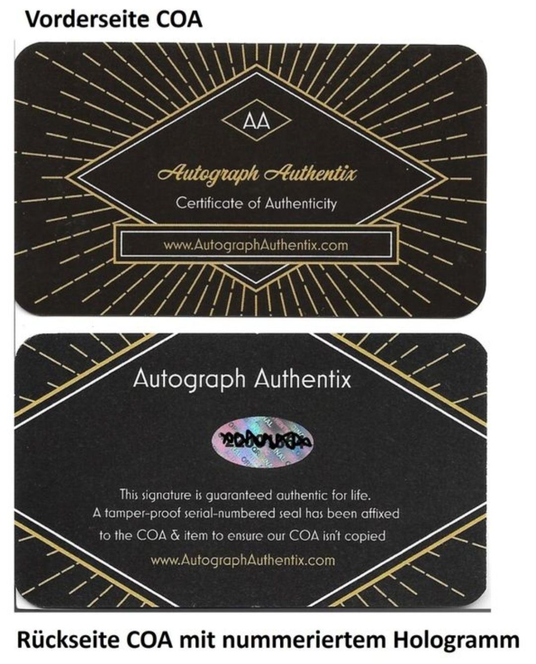 Autografi: The Rolling Stones signed autograph COA – Nuovo (secondo la descrizione) da Payerne venduto da UpPower 1
