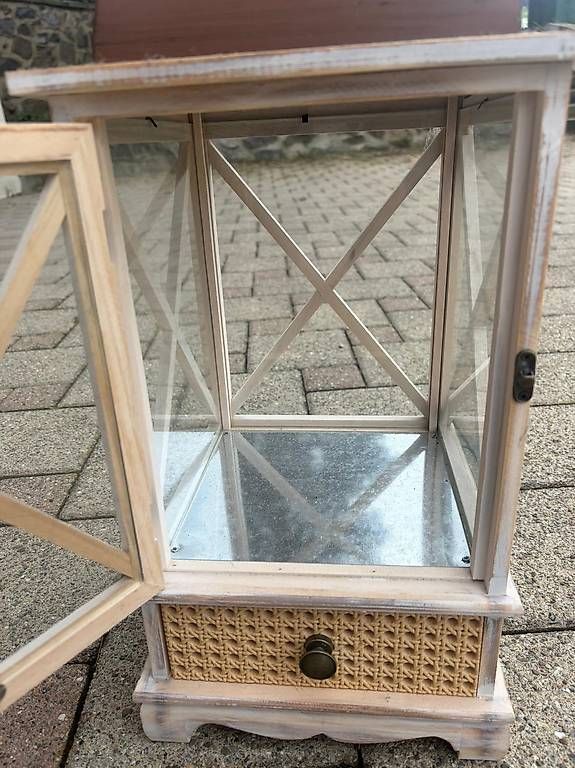 Tutte le decorazioni: 3x dekorative Holz-Laternen / Windlichter – Nuovo e nell'imballaggio originale da Müselbach venduto da Mueselbach 3