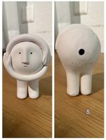 Claymen clay Sculpture – Quirky Home Decor Accent!