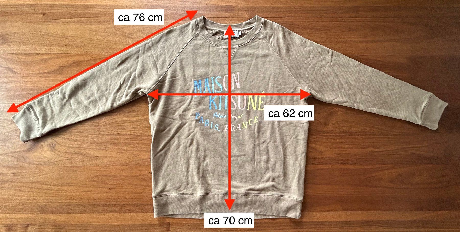 Maglioni & Felpe: Maison Kitsune / Sweatshirt (Gr. L) – Usato da Dietlikon venduto da Mankai 8