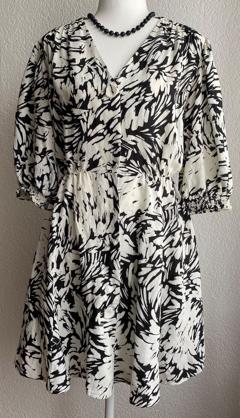 Kleider: Suncoo Paris Kleid aus Viskose/Leinen Gr.S – Gebraucht aus Oberwil BL von Leni-Mischi