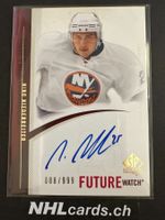 Nino Niederreiter NHL Future Watch Rookie Auto Card /999