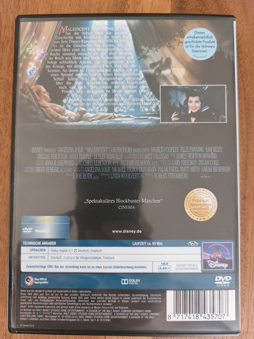 Tutti i DVDs: DVD - Maleficent – Usato da Rheinfelden venduto da Onyx74 1