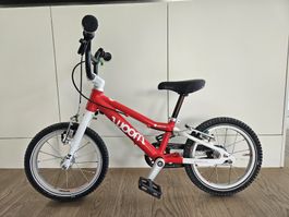 Woom 2, Kindervelo, rot, Top Zustand