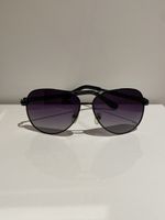 Sonnenbrille Fliegerbrille schwarz 