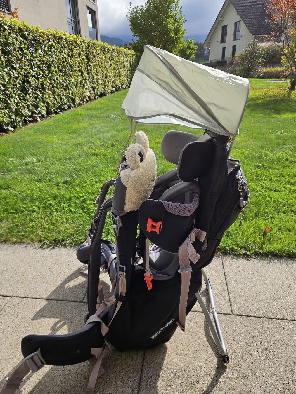 Vaude Zaini: Vaude Shuttle Premium Kindertrage Top Zustand! – Usato da Unterägeri venduto da raff82 9