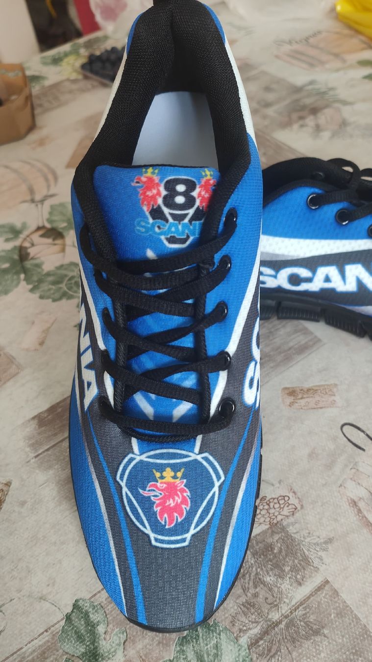 Scania Lastwagen: scania schuhe bedrukt  – Neu und originalverpackt aus Schöftland von magicX01 2