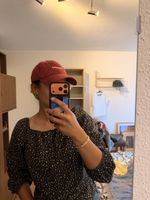 Lamaral Cap Red Cotton One Size New