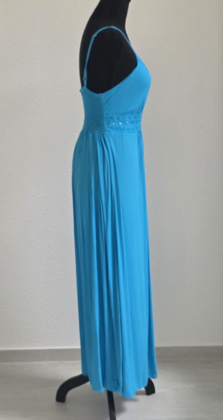 Vestiti: Langes Sommerkleid blau Grösse L  – Usato da Rheinsulz venduto da Gilea 2