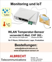 WLAN-Temperatursensor / IoT-Überwachung