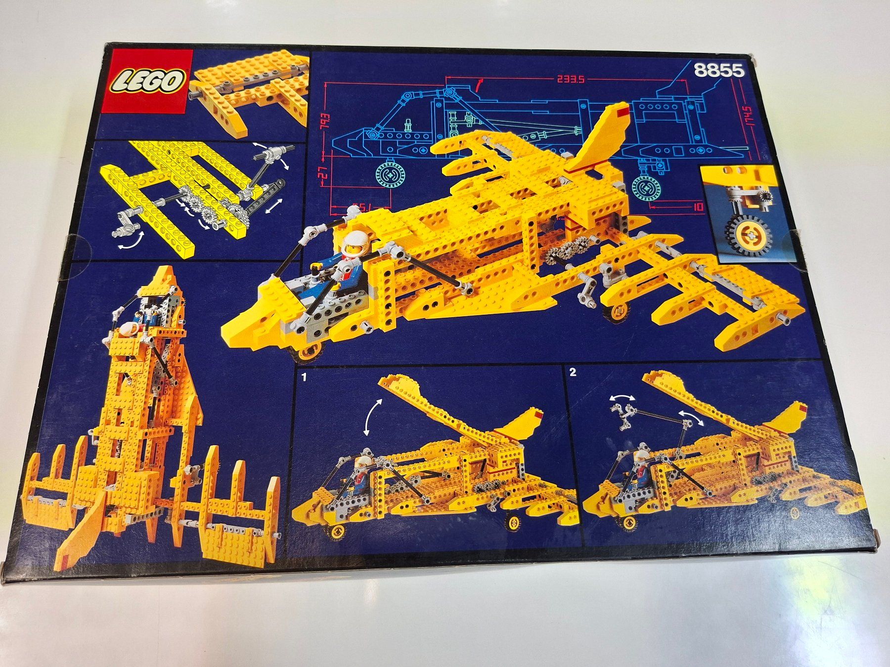 Lego Giocattoli: Lego 8855 Technic Prop Plane OVP – Usato da Sils im Domleschg venduto da AMAG_AUDI_ZH 1
