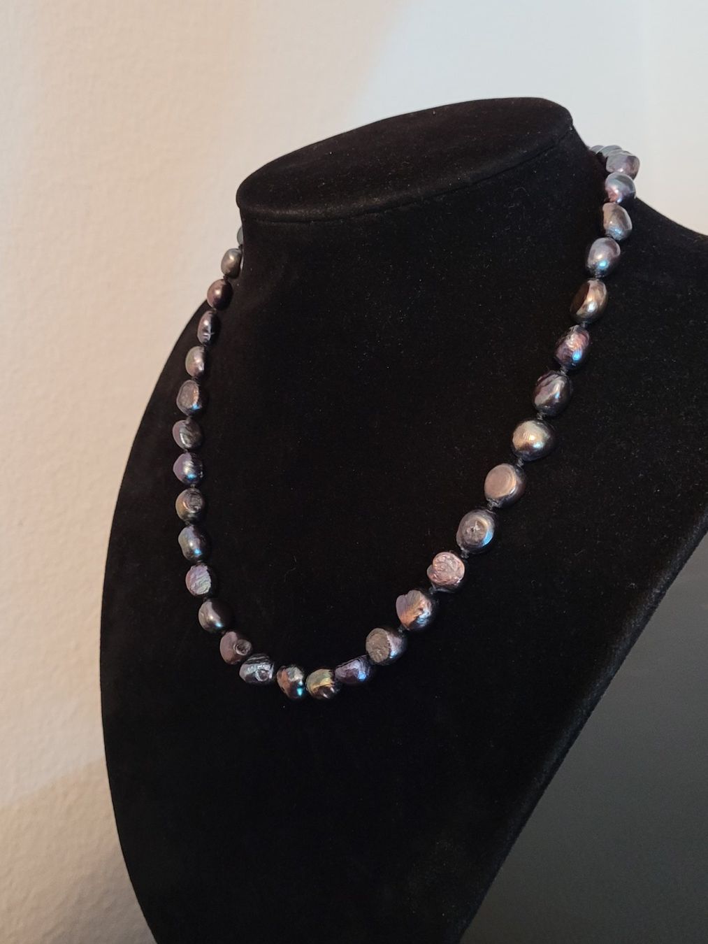 Perlen (unechte): Perlenkette 925 Silber vergold Zuchtperlen multicolor Perlen – Neu (gemäss Beschreibung) aus Riedt b. Erlen von Gottestraene 8