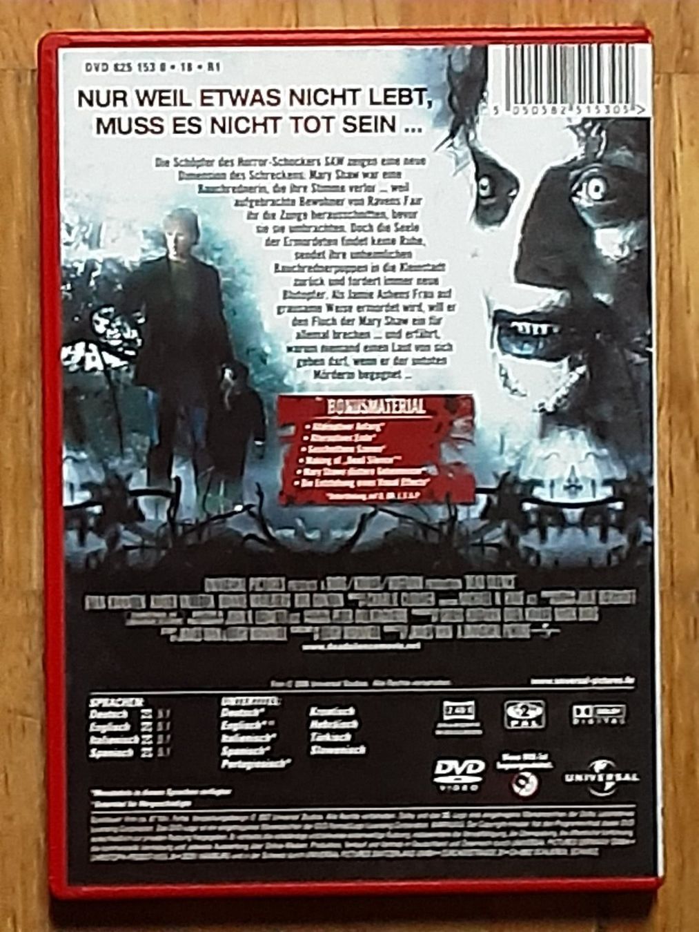 Tutti i DVDs: Dead silence – Usato da Wallisellen venduto da Sawr 1