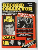 Record Collector April 1986 No 80 Elvis Clash Beach Boys Aha