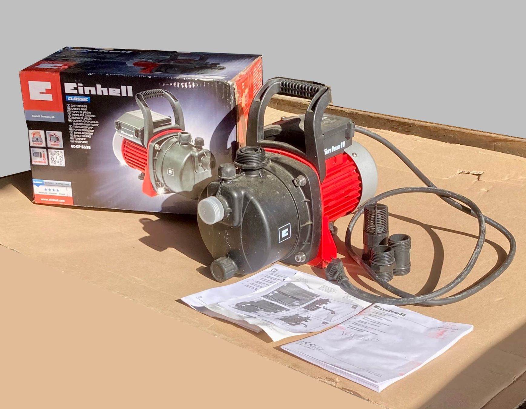 Einhell Pompes et pièces: Einhell Gartenpumpe GC-GP 6538 – D'occasion à Affoltern BE par Jackylondon 3
