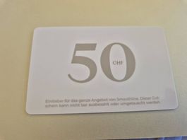 2 x 50.- Gutscheine für Dienstleistung bei Smoothline 