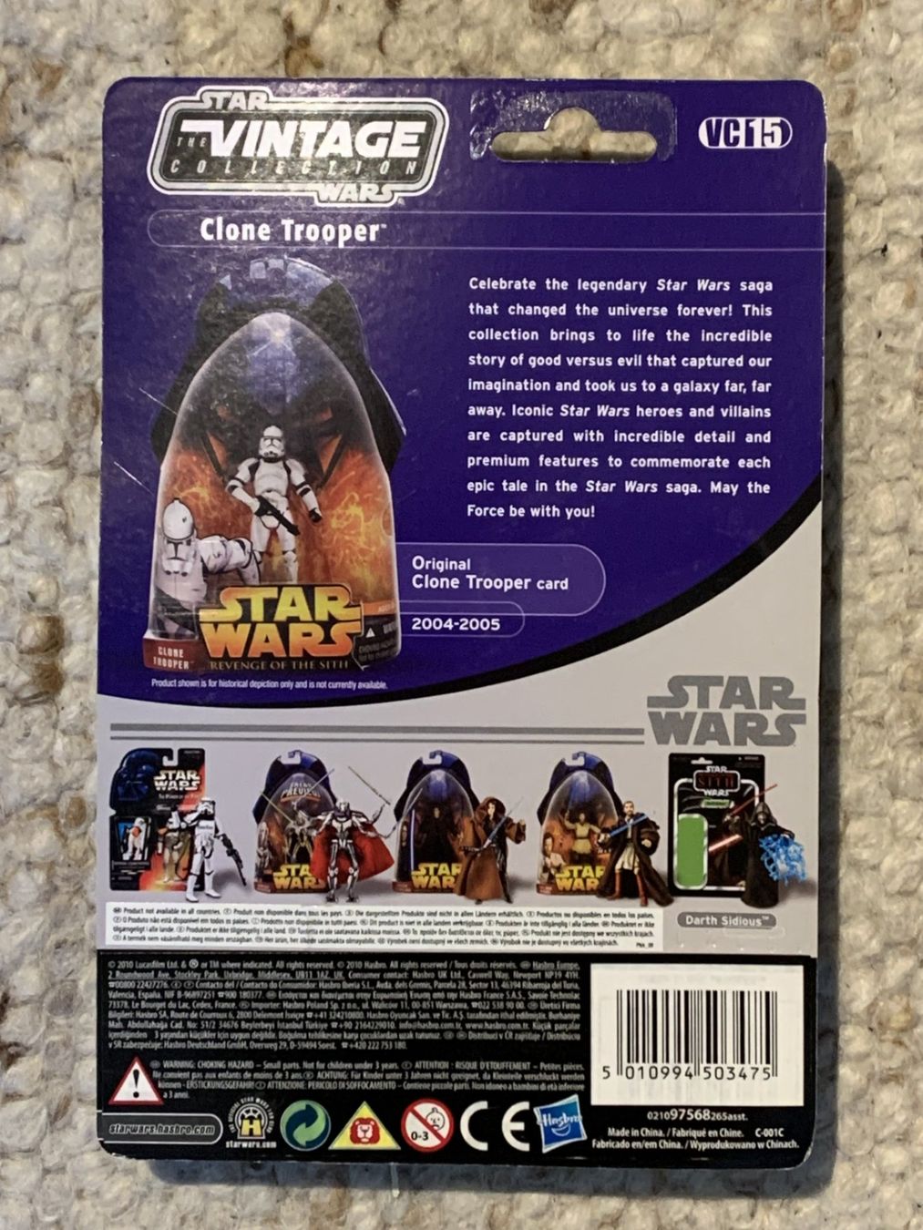 Hasbro Spielzeuge: Star Wars Vintage collection VC15 - Clone Trooper ROTS – Neu (gemäss Beschreibung) aus Gimel von marchaux2006 1
