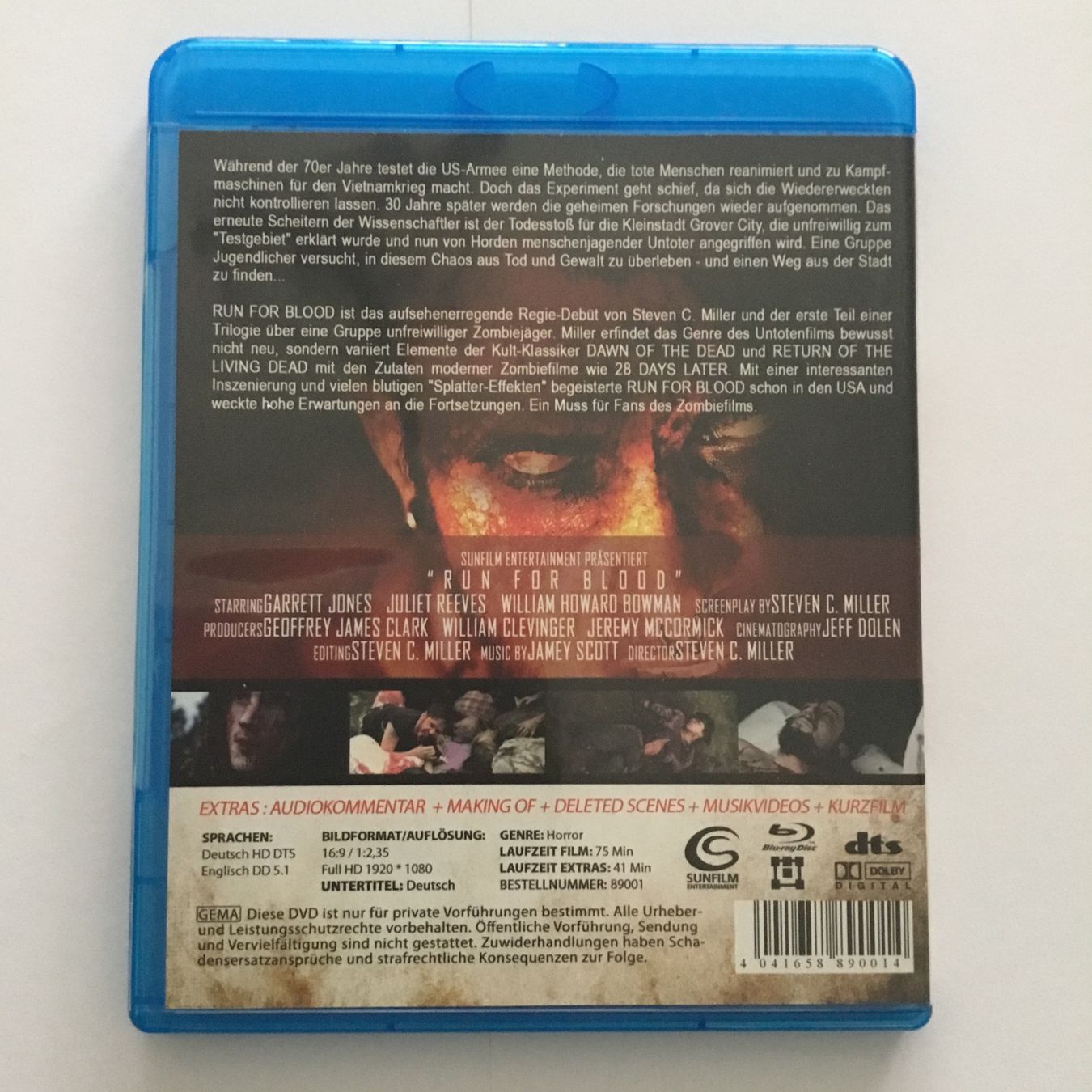 Tutti i DVDs: Run For Blood Blu Ray Selten – Usato da Blauen venduto da Stella66 1