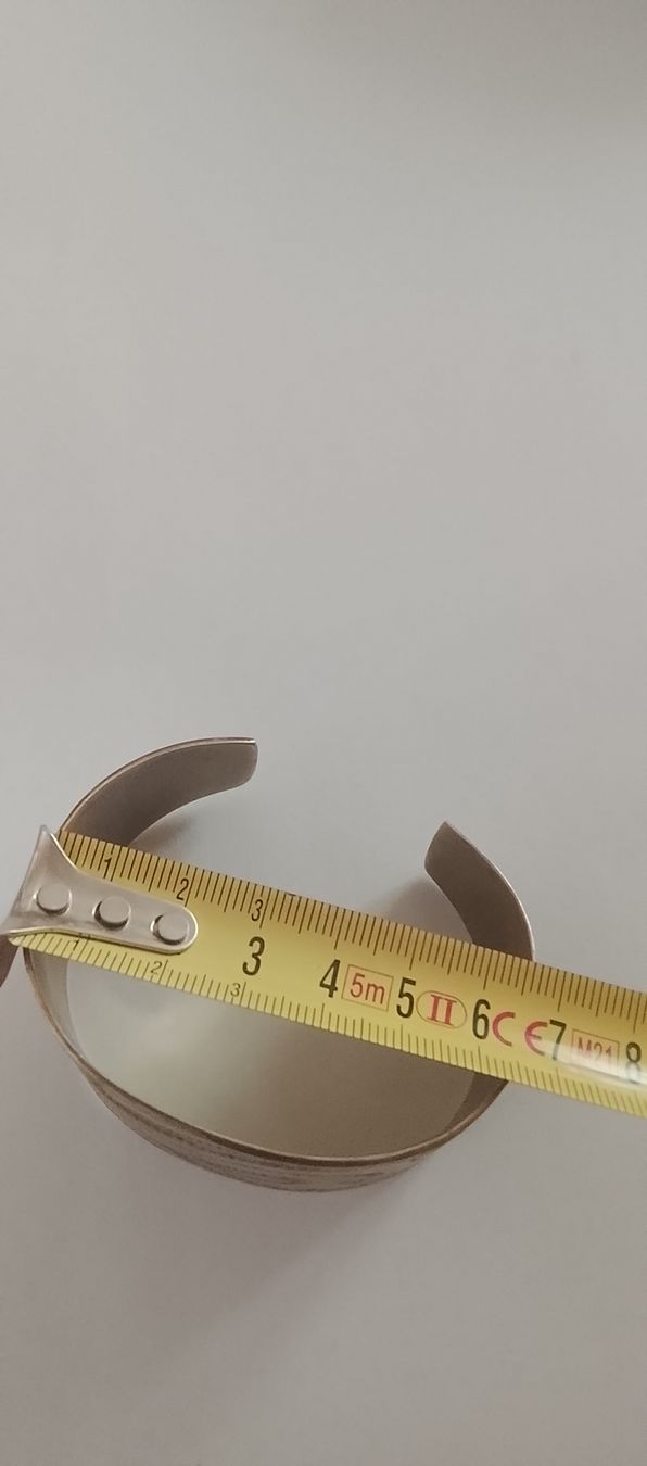 Bracciali & Braccialetti: Armreif Messing farbig gemustert Breite 5cm – Usato da Oberriet SG venduto da snj_bjb7 1