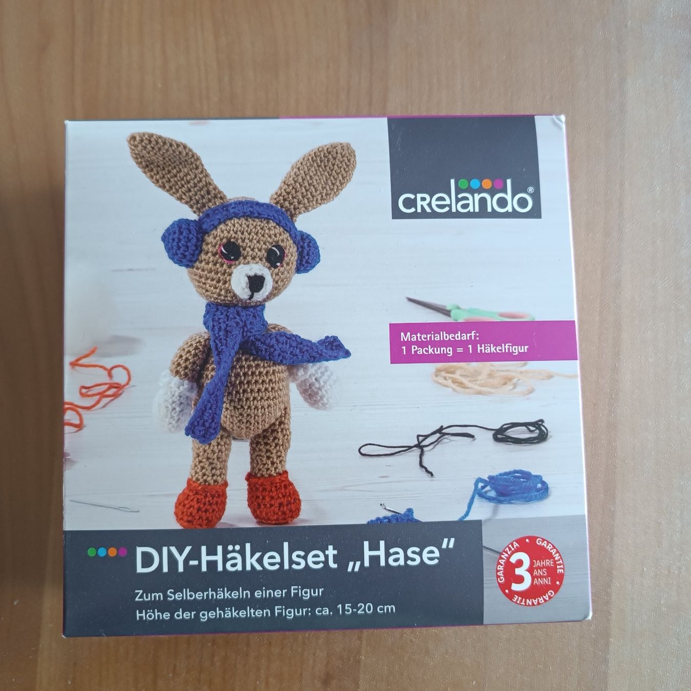 Bastelsets: Crelando Häkelset Hase – Neu und originalverpackt aus Läufelfingen von papagena02