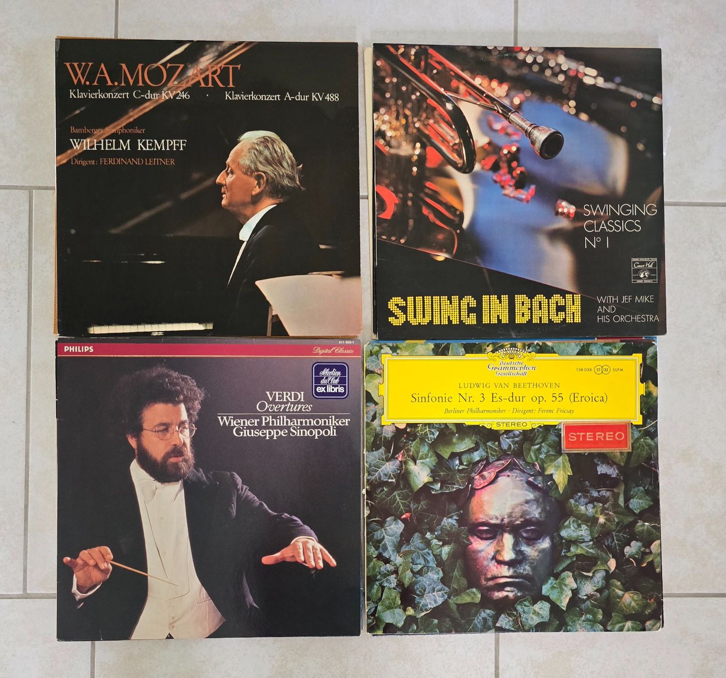 Dischi in vinile: 46 LPs Klassik, davon 2 Doppelalben – Usato da Steinmaur venduto da Pegasus24 3