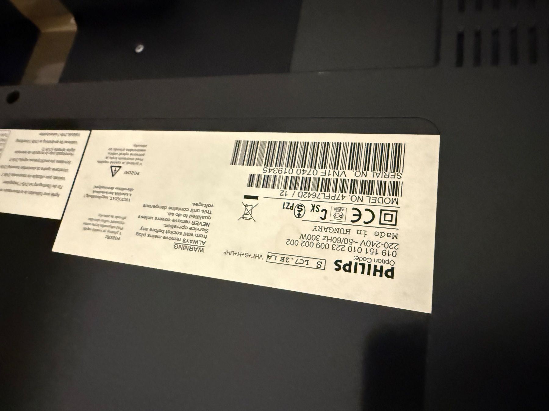 Philips Televisori: Philips TV – Usato da Weggis venduto da ret_9dgf 1