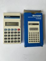 Sharp Taschenrechner EL-230 mit Originalverpackung Vintage