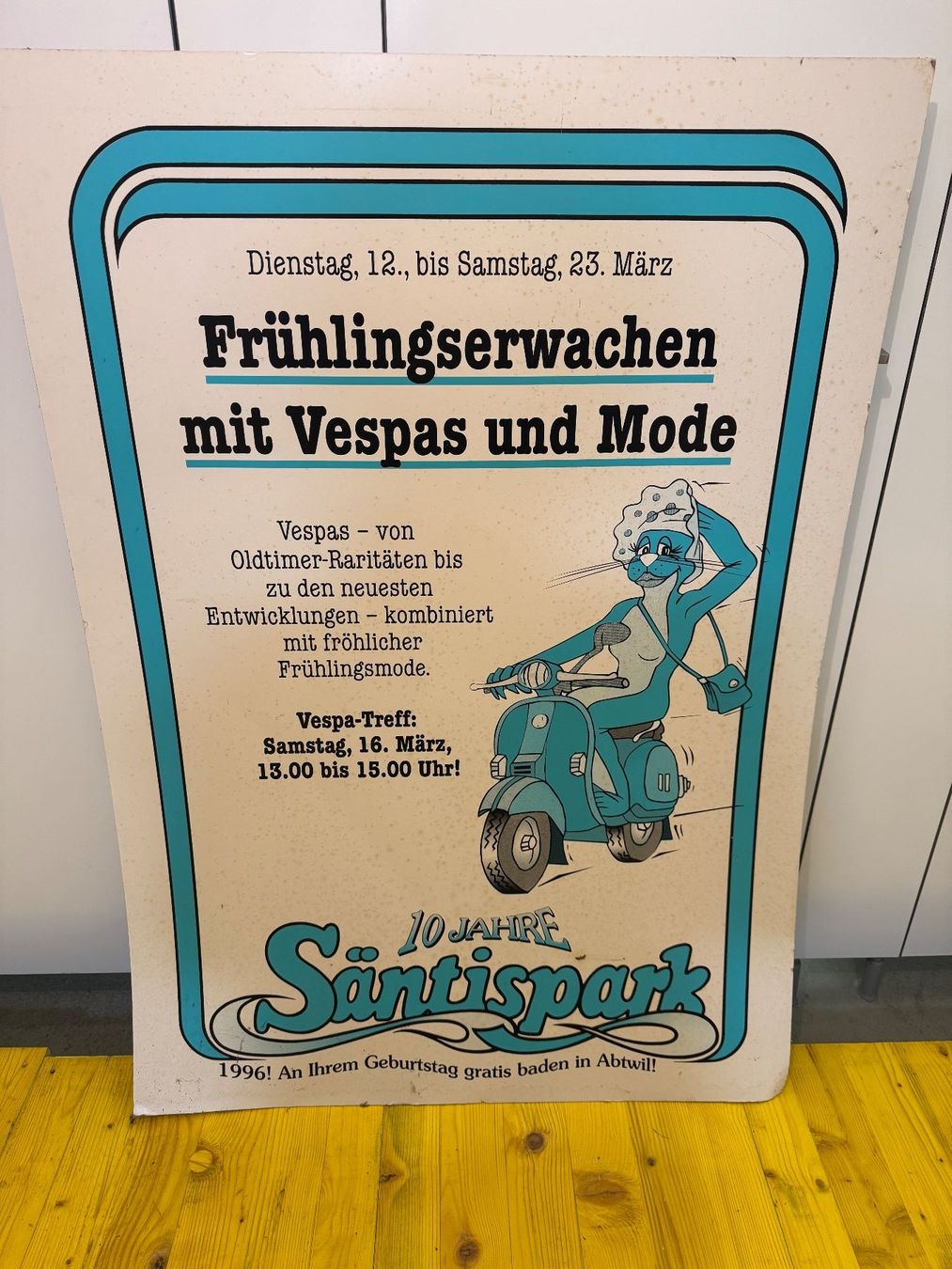 Poster & Bilder: Vespatreffen1996 – Gebraucht aus Neftenbach von Rose40 8