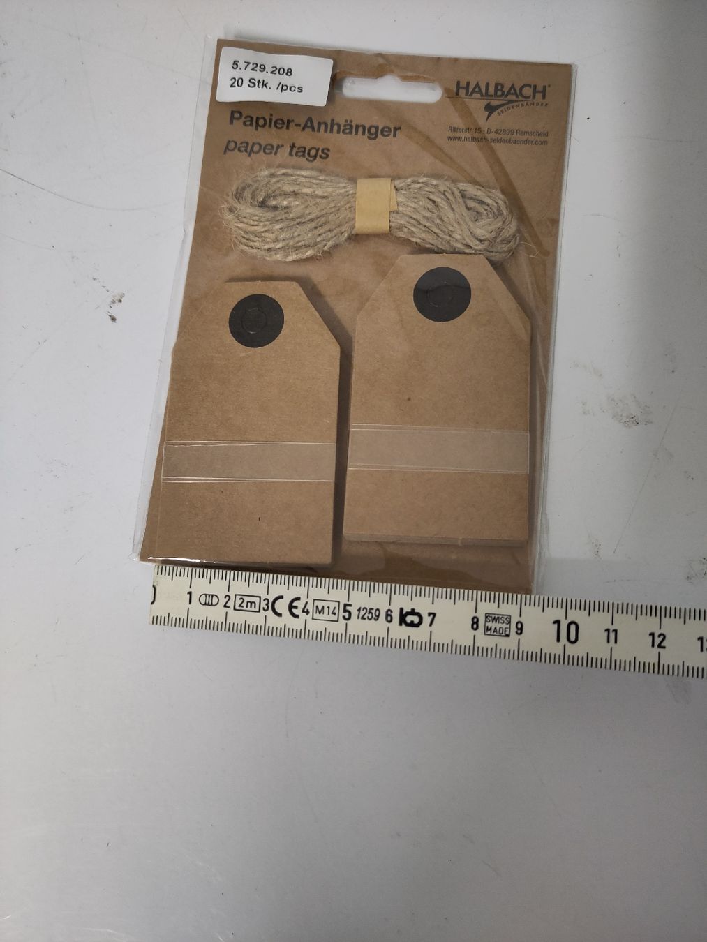 Carta: Papier-Anhänger, Geschenketikett – Nuovo e nell'imballaggio originale da Bottmingen venduto da RobinHood7 2