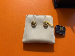 Goldene Ohrenstecker 14K (Probe 585)