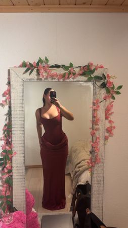 Baby boo red Cornelia dress