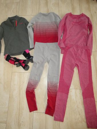 Thermowäsche mit Shirt und Socken