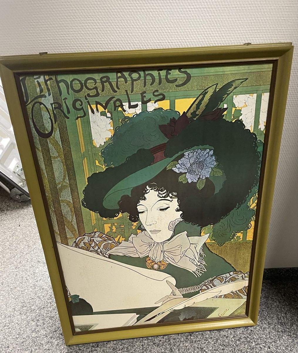 Grafiken & Lithographien: Lithographie gerahmt 87x67 – Gebraucht aus Au ZH von Jaggy4