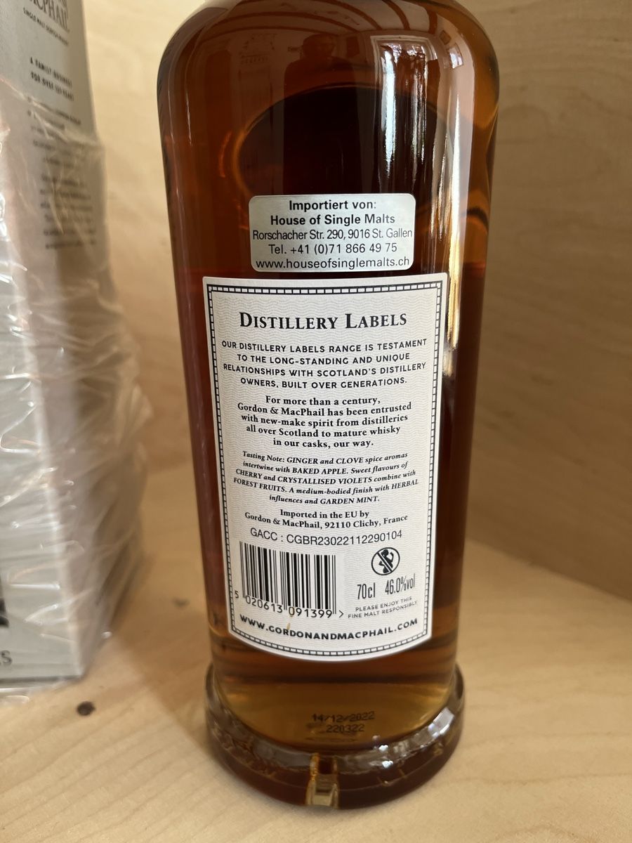 Strathisla Bevande alcoliche: Strathisla Gordon Macphail 2009 Single Malt 70cl OVP – Nuovo e nell'imballaggio originale da Tann venduto da Dragonking81 2