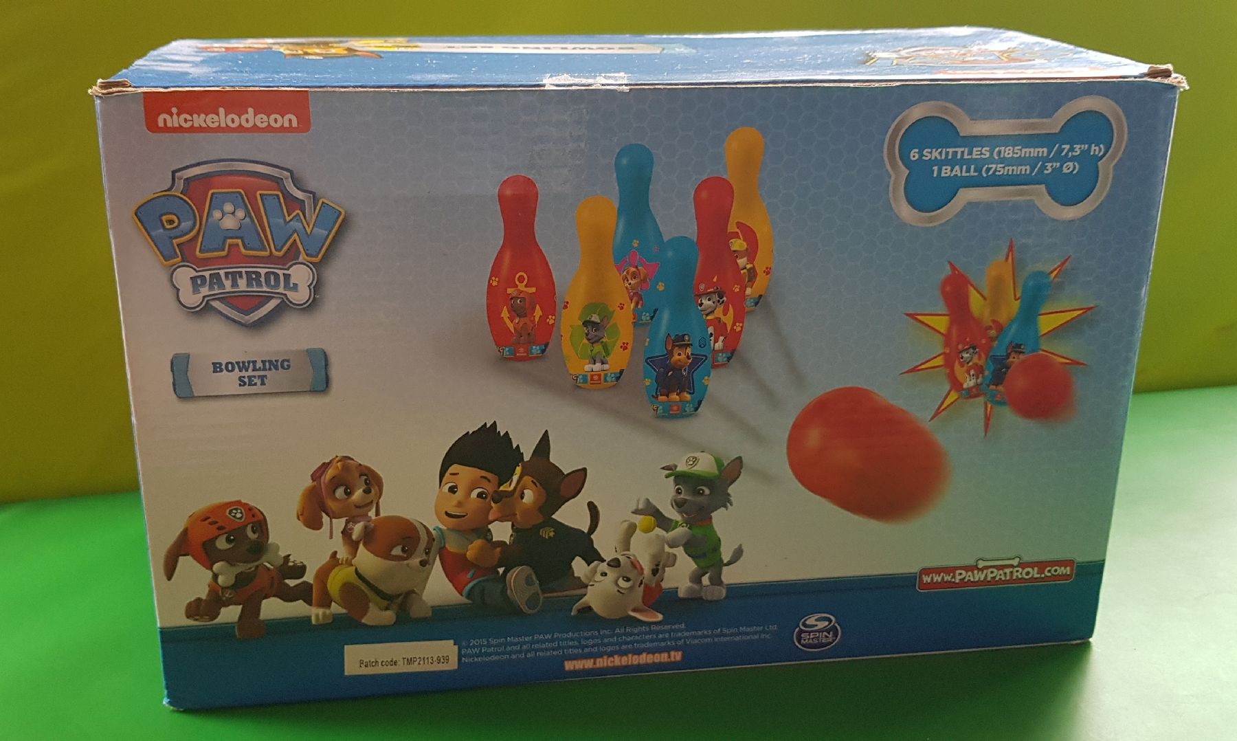 Giocattoli: PAW Patrol Bowling Set – Usato da Zürich venduto da sb_t28m 2