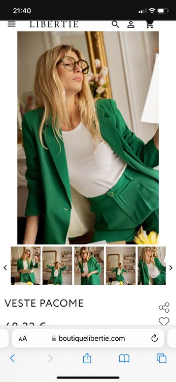 Giacche: Veste de blazer verte T S – Nuovo (secondo la descrizione) da Constantine venduto da boukledor 2