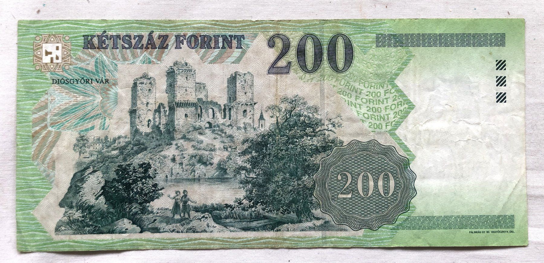 Banconote: Banknote Ungarn - 200 Forint – Usato da Schaffhausen venduto da durruti 1