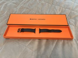 Apple Watch x Hermès Armband 41mm Leder black (nur Armband)