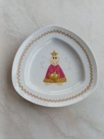Rosenthal Porzellan Engel Teller, handbemalt.