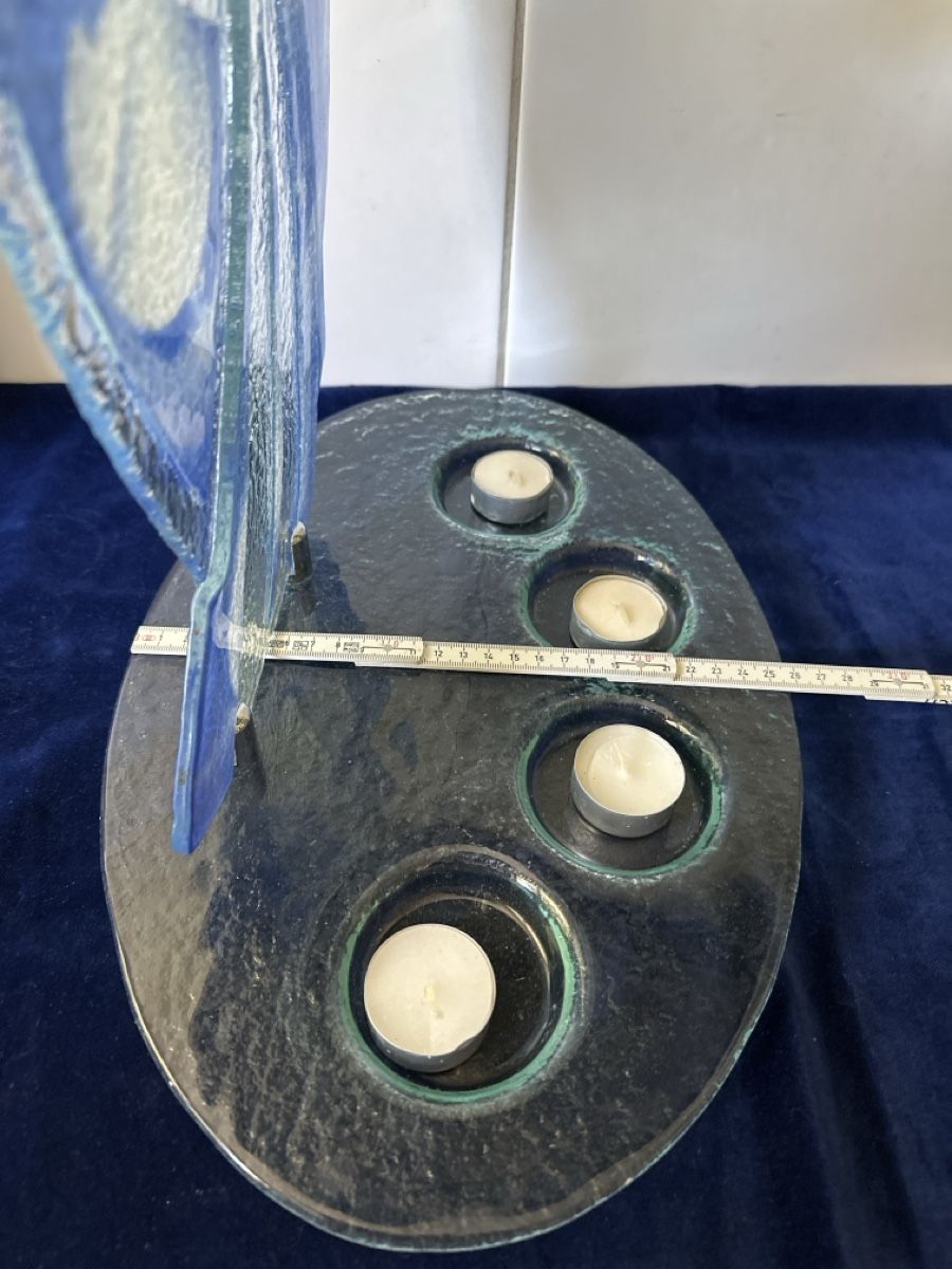 Statuette: Glas-Engel Kerzenhalter Teelicht Deko Winter – Usato da Zürich venduto da Chaeffeler 6