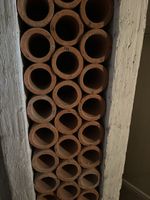 41 Tonröhren für Weinlager