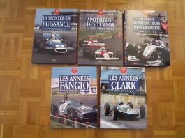 5 LIVRES 50 ANS DE FORMULE1