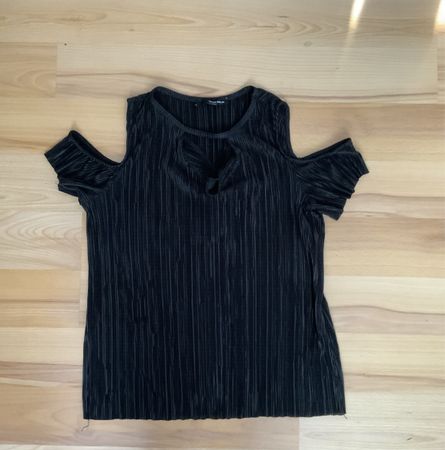 Schwarzes Tally Weijl Shirt Gr. XS - Sommerlich